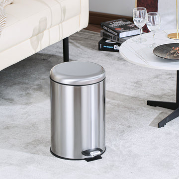 H&B Moon Lid Pedal Bin Home and beyond